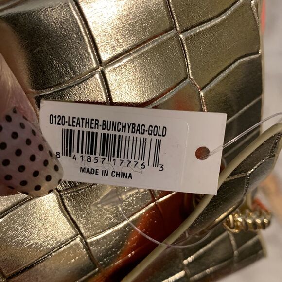 Simply Southern gold leather BunchyBag NWT - Picture 9 of 9